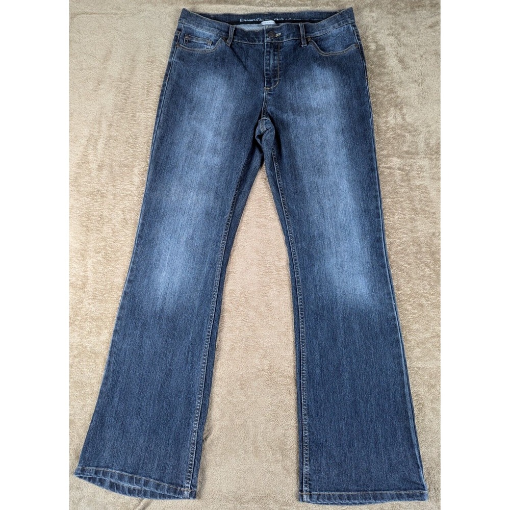 Buffalo Jeans Women's 32(12) x 33 Landis Curvy Bootcut Actual 35"W 32"L EUC